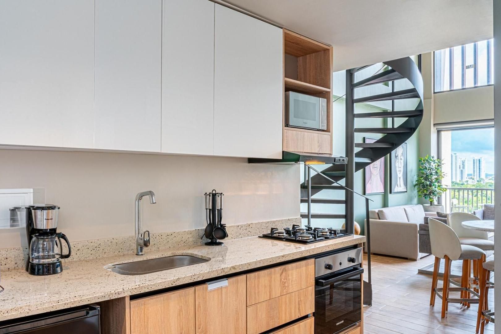 Stylish Duplex Loft - Panoramic Rooftop Pool Apartamento *