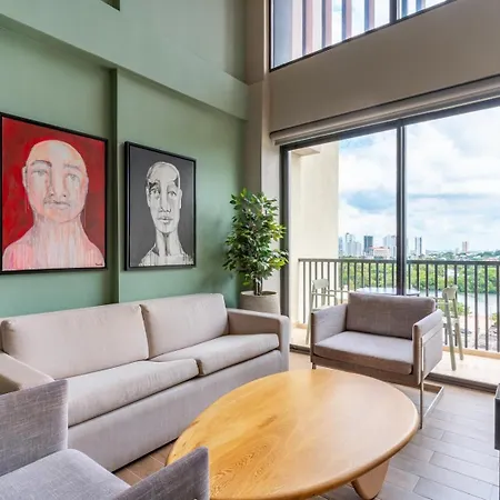 Stylish Duplex Loft - Panoramic Rooftop Pool Apartamento Cartagena