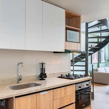 Stylish Duplex Loft - Panoramic Rooftop Pool Apartamento *