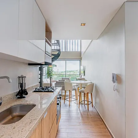 Stylish Duplex Loft - Panoramic Rooftop Pool * Cartagena